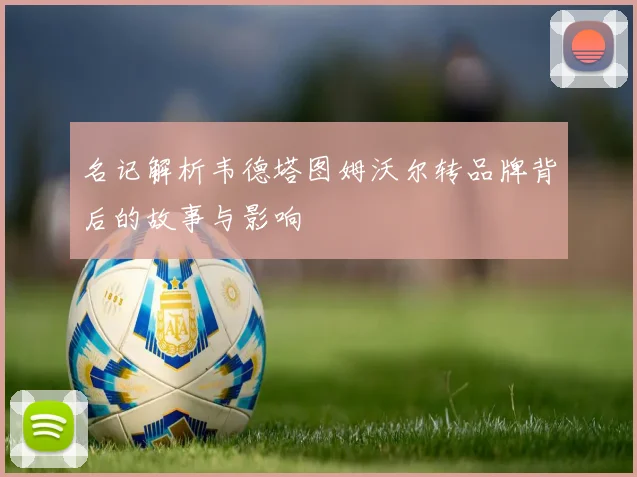 名记解析韦德塔图姆沃尔转品牌背后的故事与影响